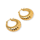 Pendiente de Aro Croissant (Chapado en Oro)
