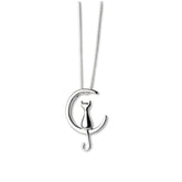 Collar Gato Luna (Plata 925)