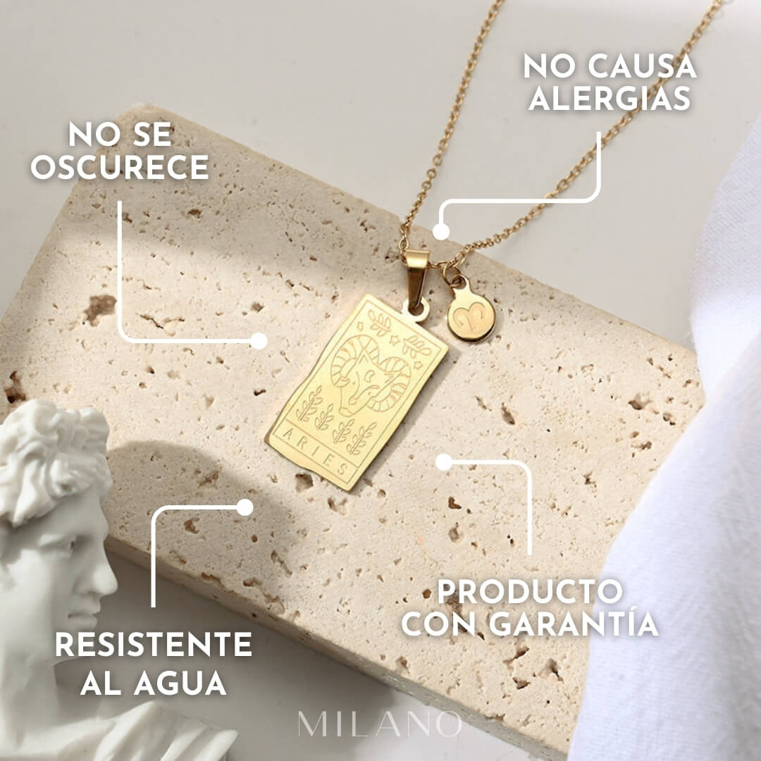 Colección Zodíaco - Collares con Colgantes de los Signos del Zodíaco