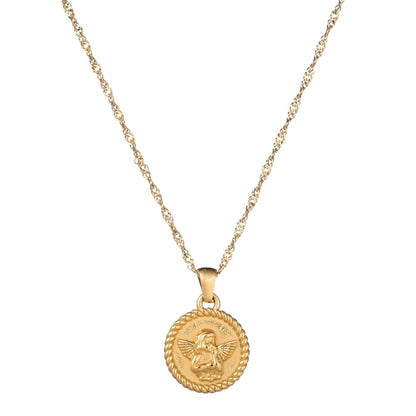 Collar Ángel (Chapado en Oro)