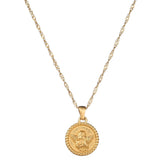 Collar Ángel (Chapado en Oro)