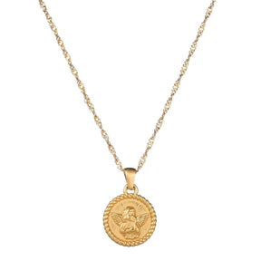 Collar Ángel (Chapado en Oro)