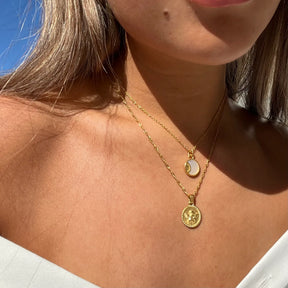 Collar Ángel (Chapado en Oro)