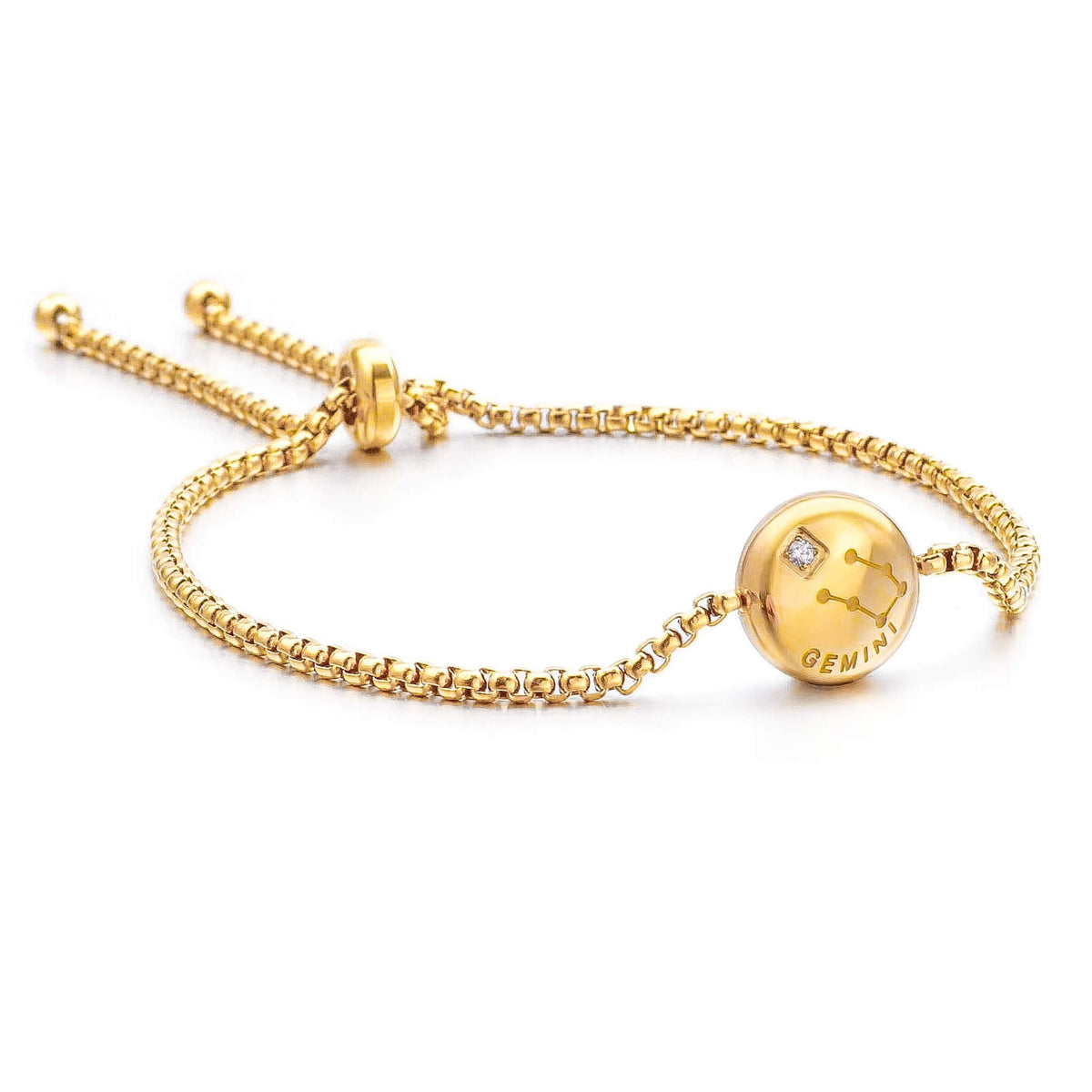 Pulsera Zodíaco (Chapado en Oro)