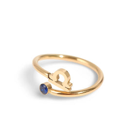 Anillo Zodíaco (Chapado en Oro 18K)