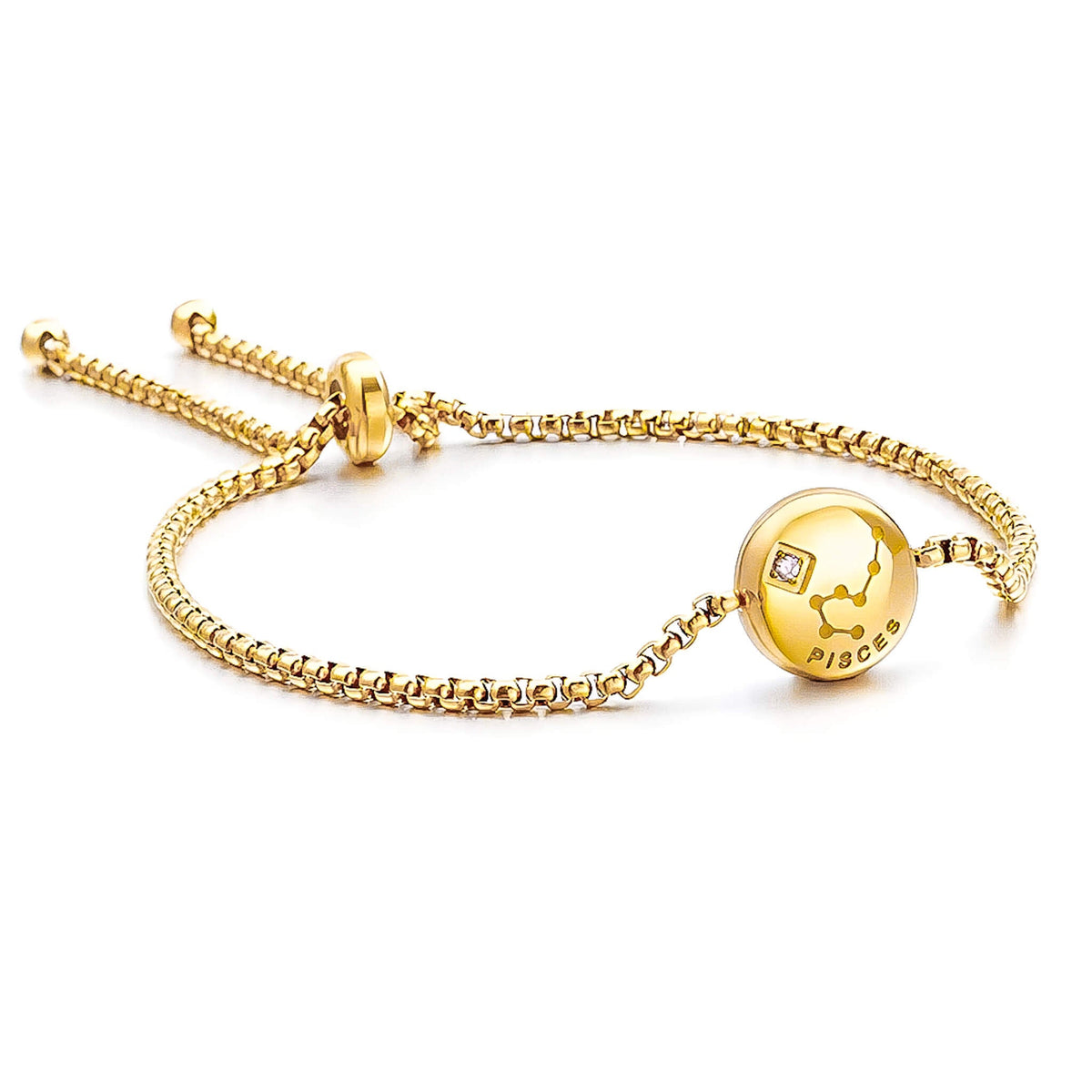Pulsera Zodíaco (Chapado en Oro)