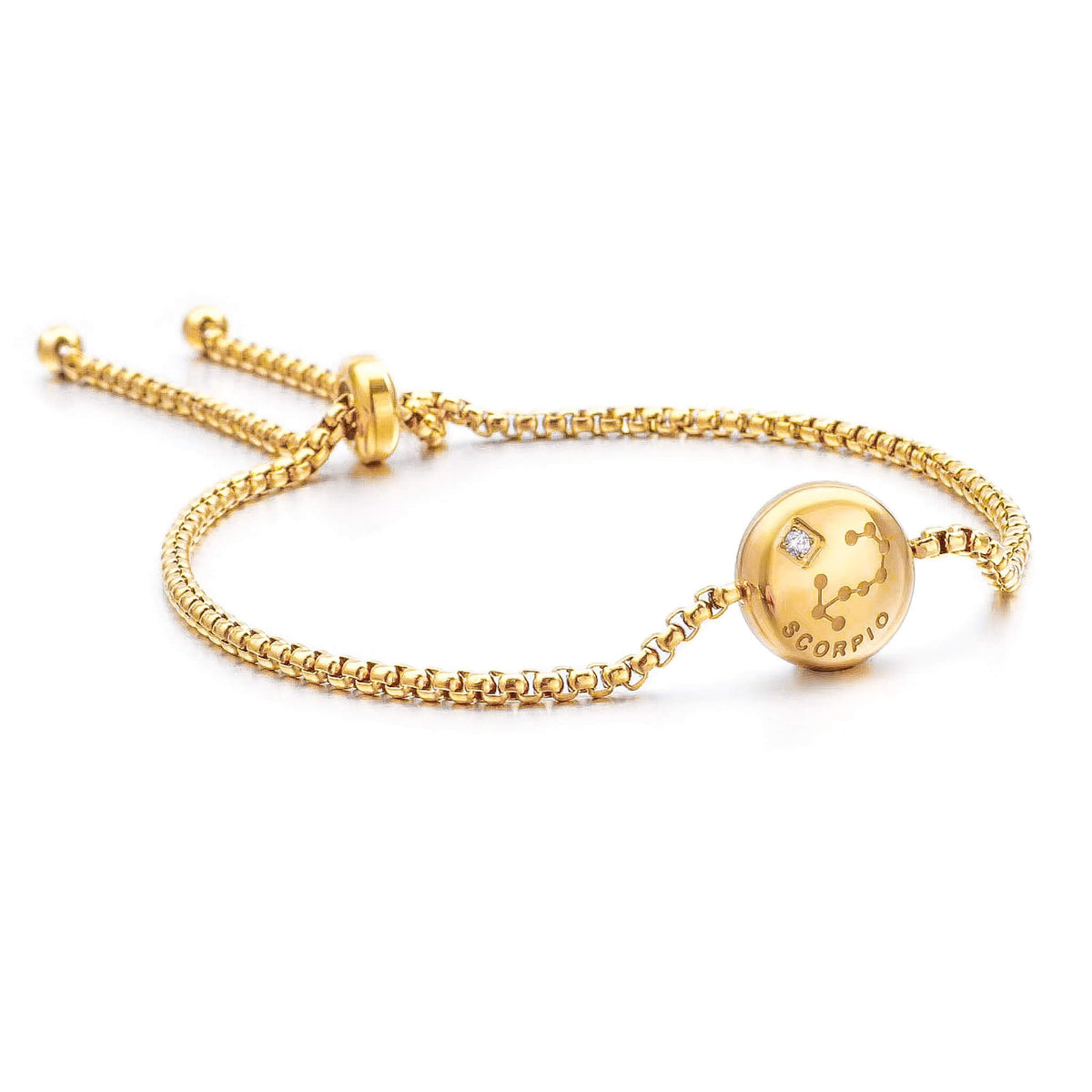 Pulsera Zodíaco (Chapado en Oro)